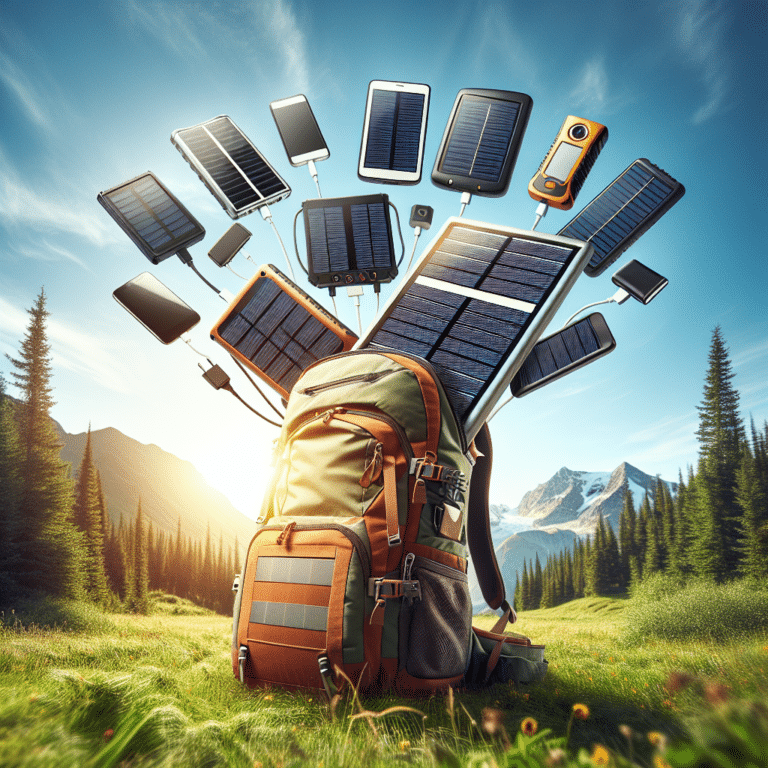 Light and Power: Top Portable Solar Chargers for Backpacking