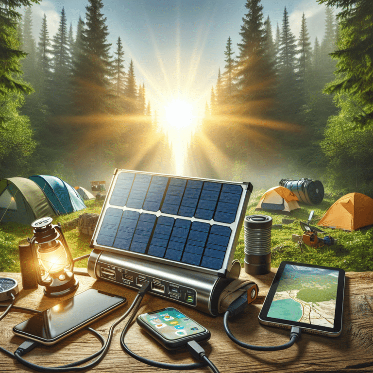 Handy Outdoor Gadget: Solar Chargers
