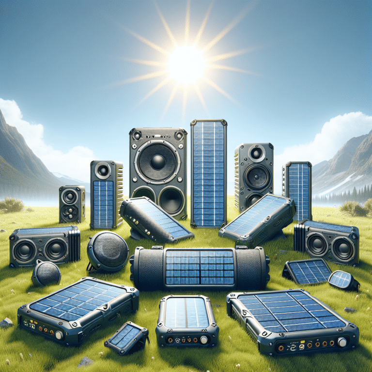 Top Solar Powered Speakers for Outdoor Adventure