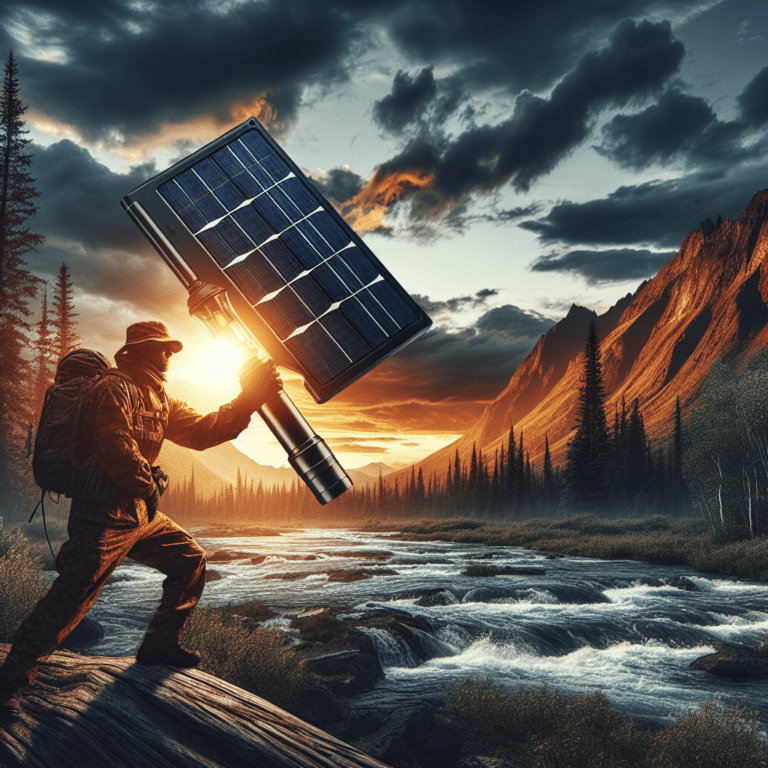 Solar Torch for Outdoor Survival