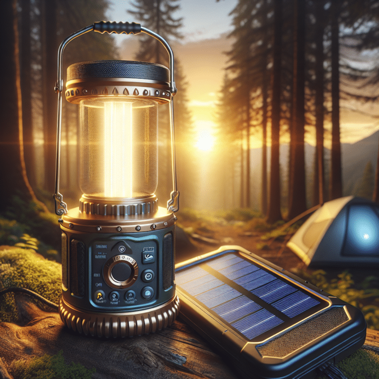 Solar Camping Lantern for Backpacking