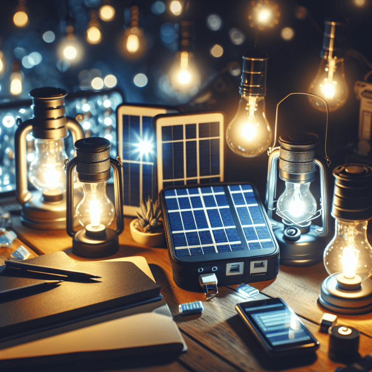 Cheap Solar Emergency Lights for Blackouts