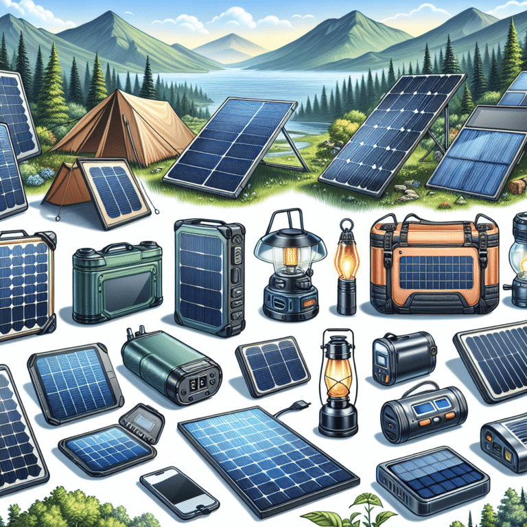 Solar Device Comparison for Outdoor Trips