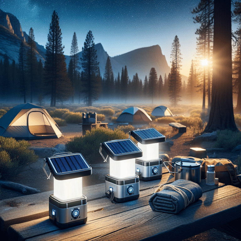 Portable Solar Lanterns for Camping