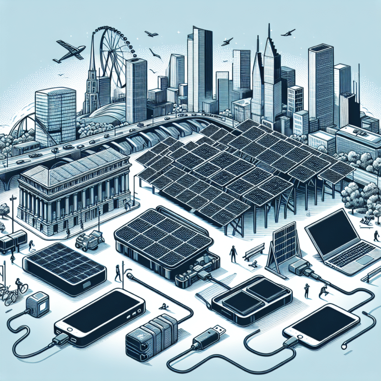 Lightweight Solar Chargers for Urban Use