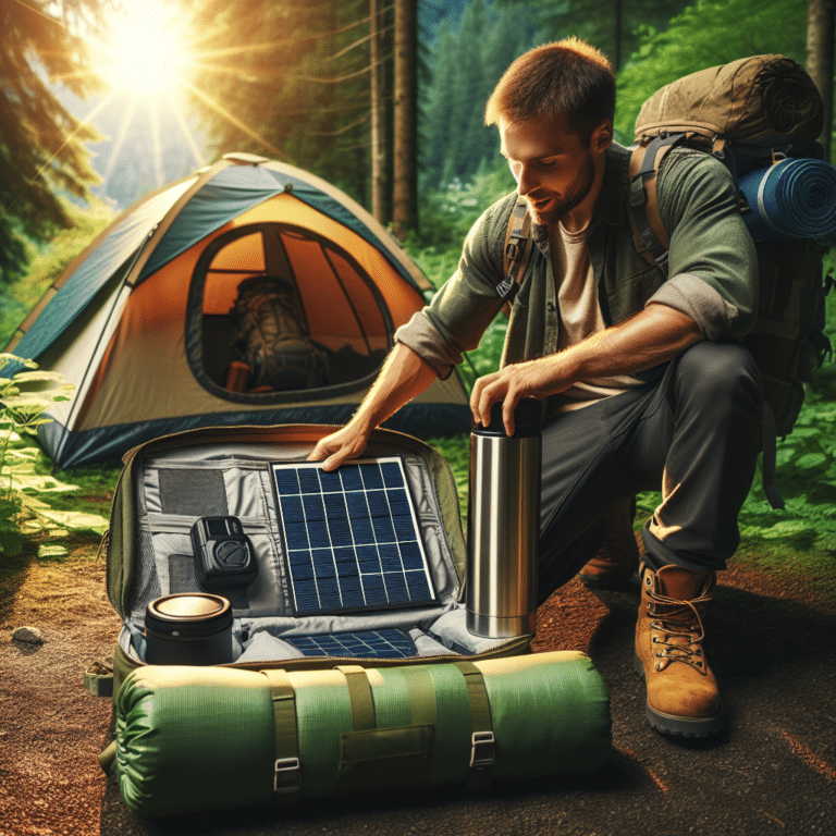 Incorporating a Solar Charger in Your Camping Gear