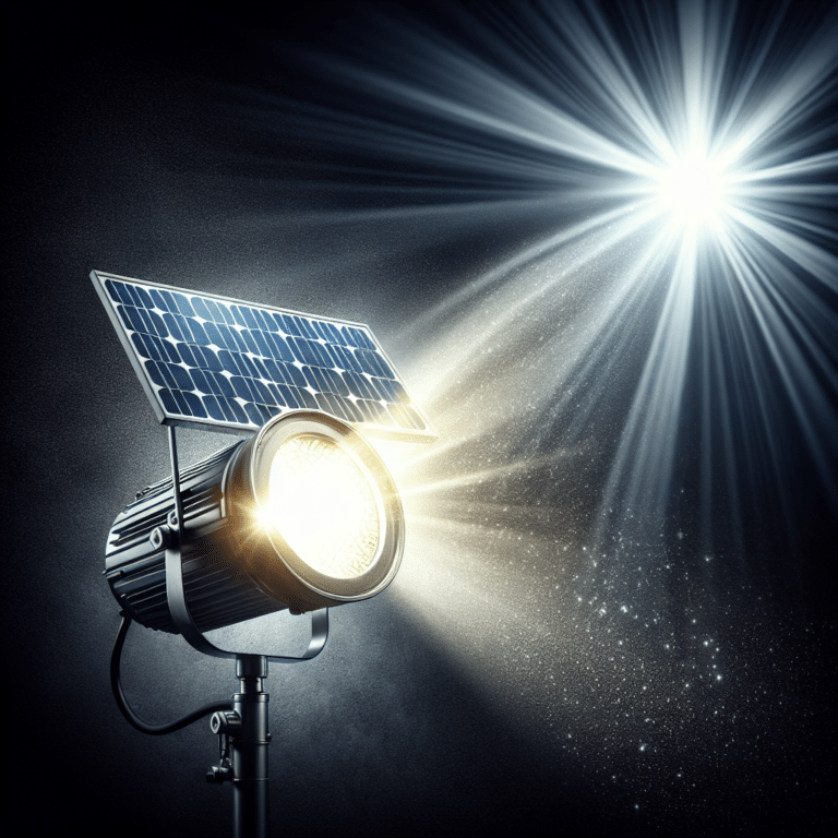 Solar Rechargeable Light for Power Outage