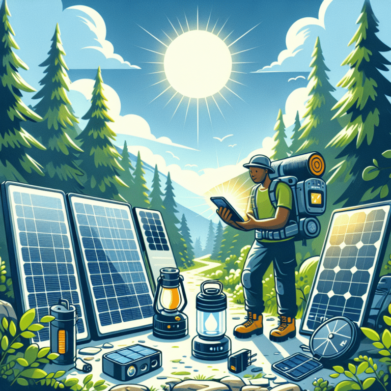 Solar Gadgets for Hiking: Light