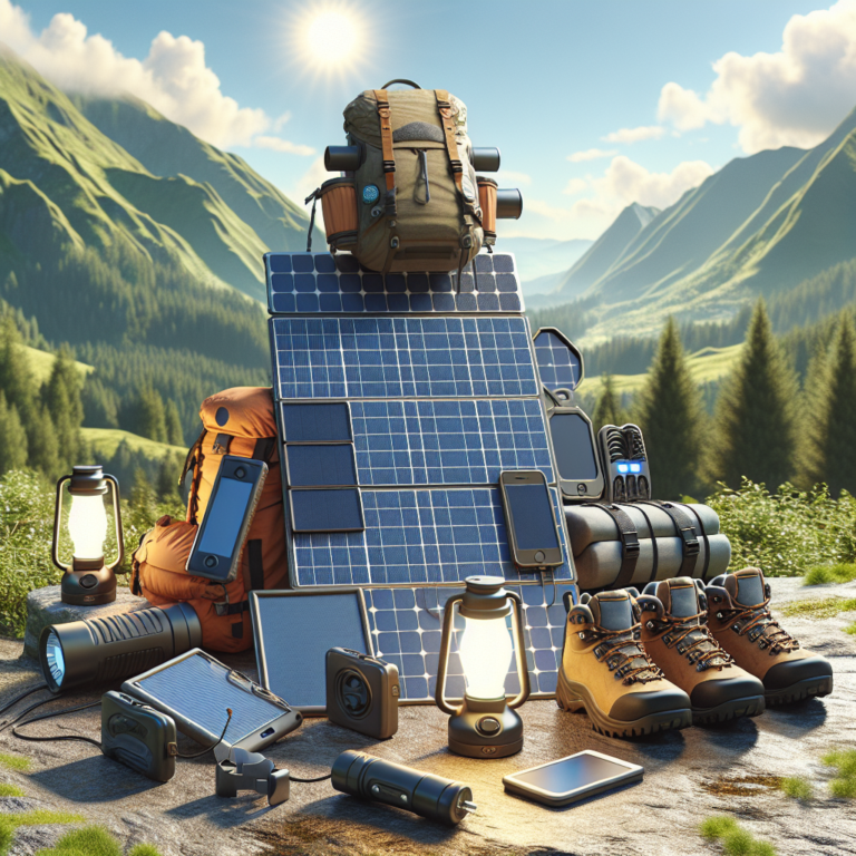  "A Guide to Foldable Solar Gadgets for Hiking