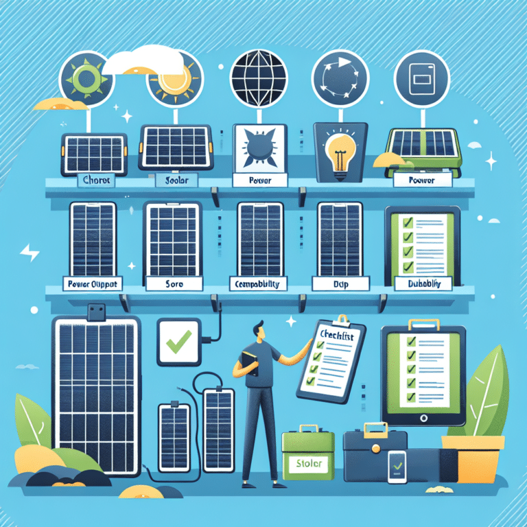 Shopping for Solar Chargers: What You Need to Know