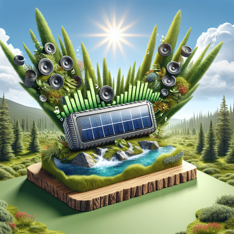 Rock Your Adventures: Solar Powered Speakers for the Great Outdoors