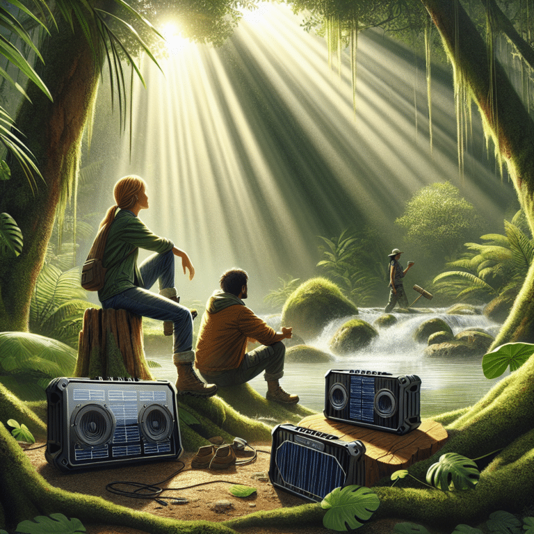 Rock Your Adventures: Solar Powered Speakers for the Great Outdoors